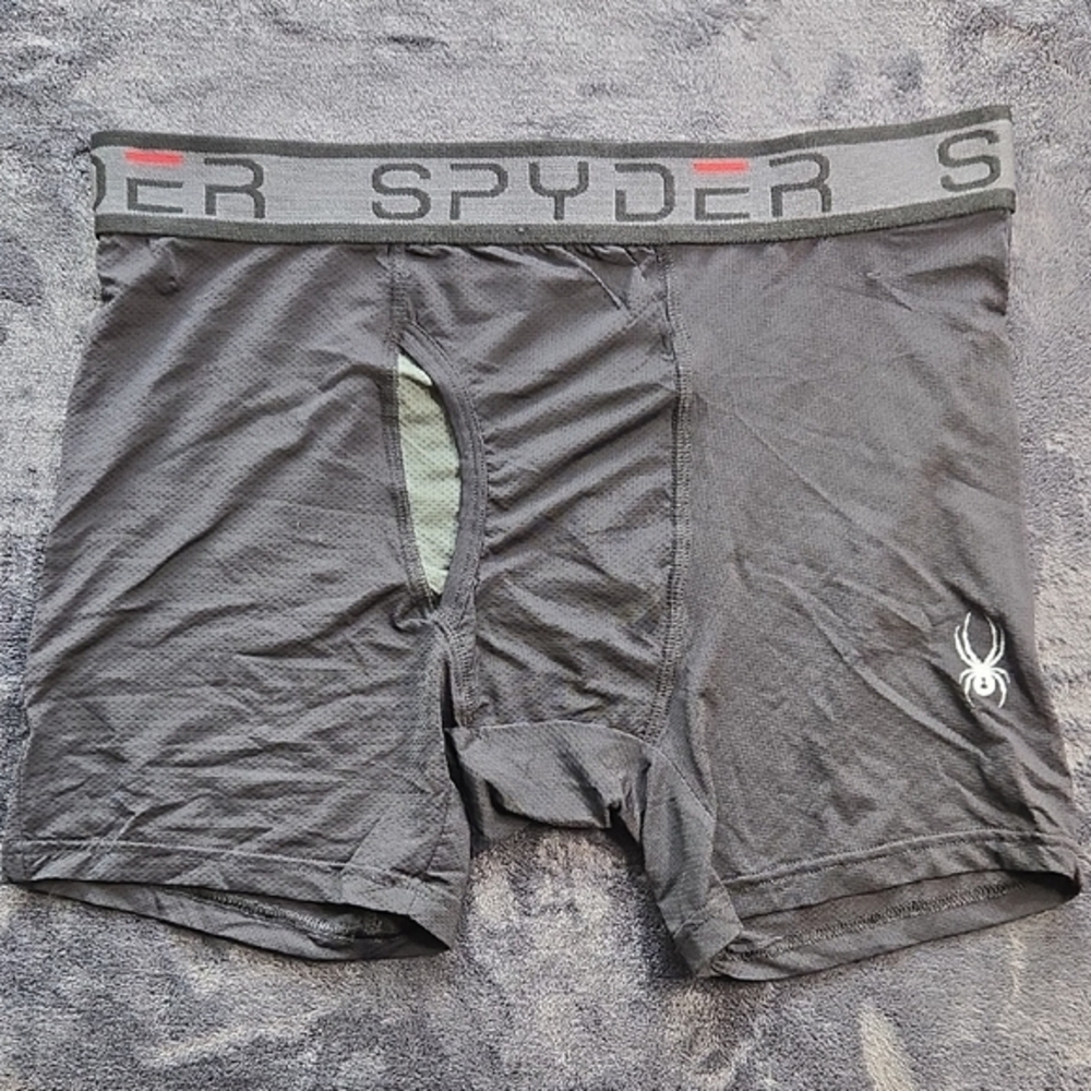 Spyder Black Performance Boxer Briefs